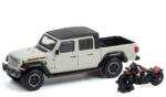 Greenlight Collectibles Machetă moto GreenLight [1: 64] - Jeep Gladiator Rubicon with Indian Scout 2020