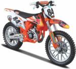 Bburago Machetă moto Bburago [1: 18] - KTM SX 450 2018 #84 Jeffrey Herlings - Orange (DCC-BURA51081)