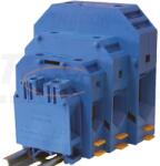 TRACON TSKA150-K Nullavezető ipari sorozatkapocs, csavaros, sínre, kék 35-150mm2, 1000VAC, 309A (TSKA150-K)