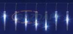 Tronix HL0016572 LED-es jégcsap fényfüzér, 18db mikro fehér LED, átlátszó kábel, hideg fehér fény, IP44 (HL0016572)