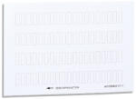SCHNEIDER ZBY4100 Címke matrica lap 76db 8x27mm (ZBY4100)