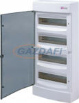 ETI 001101020 ECT48PT DIDO-E 4x12 modulos elosztó szekrény, falra szerelhető, átlátszó ajtó