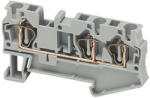 SCHNEIDER NSYTRR43 Rugós egyszintes átkötőkapocs 1x2 csatlakozás 6, 2 mm 4 mm2 32A-es (NSYTRR43)