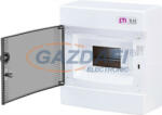 ETI 001101000 ECT8PT (4+4) DIDO-E 1x8 modulos elosztó szekrény, falra szerelhető