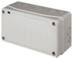 Elektro-plast EP-0271-00 kikönnyített kötődoboz, 180x330x130mm, szürke, IP65, 14 kikönnyítés
