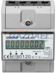 ORNO OR-WE-520 Digitális fogyasztásmérő, 3 fázisú, 80A (OR-WE-520)