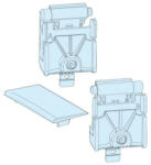 SCHNEIDER LVS08585 Nyitható homloklap készlet (LVS08585)