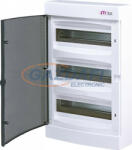 ETI 001101004 ECT36PT DIDO-E 3x12 modulos elosztó szekrény, falra szerelhető, átlátszó ajtó