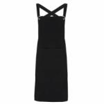 Premier CROSS BACK ’BARISTA’ - fekete keresztpántos kötény (pr129bk)