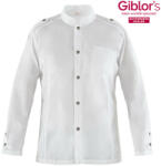 Giblor's Szakácskabát - KIRK- fehér (22p08g300)