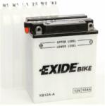 Exide 12Ah 165A left+ (EBYB12A-A)