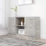 vidaXL Servantă, gri beton, 120 x 30, 5 x 70 cm, PAL (802781) Comoda
