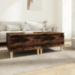 vidaXL Mese laterale 2 buc. stejar fumuriu 50x46x35 cm lemn compozit (819511)