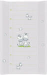 Ceba pelenkázó lap merev 2 oldalú 50x80cm COMFORT zebra szürke - babycenter-online