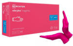 Mercator Medical Nitrylex PF Púdermentes nitril kesztyű Magenta 100db L