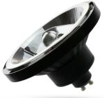 Wojnarowscy LED Izzó AR111 GU10/12W/230V 4000K 15° fekete 14571 (WJ0366)