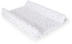 Ceba Baby Ceba pelenkázólap huzat pamut (50x70-80) 2db/csomag sötétszürke pink csillagos