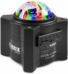  Fuzzix Aurora Galaxis projektor, Bluetooth, 4x2W RGBW LED, Beépített akkumulátor