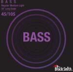 BlackSmith Bass, Regular Medium Light, 34", 45-105 húr - BS-NW-45105-4-34