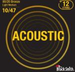 BlackSmith Acoustic Bronze, Light Medium 10-47 húr - 12 húros - BS-BR12-1047