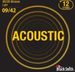 BlackSmith Acoustic Bronze, Light 09-42 húr - 12 húros - BS-BR12-0942