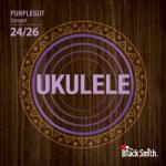 BlackSmith Ukulele Purplegut, Concert 24-26 húr, lila - BS-PG-26C