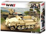 Sluban Army WWII - német páncélozott csapatszállító és tüzérségi löveg építőjáték készlet (M38-B0695)
