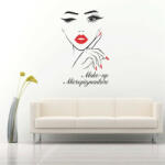  Sticker perete Make-Up Micropigmentare