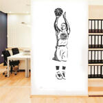  Sticker perete Silueta baschet Stephen Curry