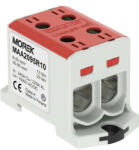 Morek MAA2095R10 OTL 95-2 Fővezetéki sorkapocs, 2xAl/Cu 6-95mm2, 1000V, piros (Morek_MAA2095R10)