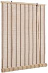 Bizzotto Jaluzea tip rulou din bambus natur Tolosa 90 cm x 180 h (0457963) - decorer