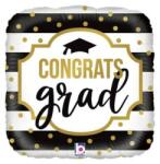  Ballagási fólia lufi 18" 46cm Congrats grad (LUFI547719)