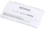NeoNail Professional Tipsuri naturale pentru alungirea unghiilor - NeoNail Professional Nail Tips Natural 120 buc