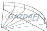 OBO 6001998 GRB 90 515 G 90°-Os Ív Rácsos Kábeltálcához 55x150mm galvanikusan horganyzott acél (6001998)