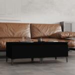 vidaXL Mese laterale, 2 buc. , negru, 50x46x35 cm, lemn compozit (819519)