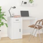 vidaXL Birou, alb, 100x49x75 cm, lemn prelucrat (816784)