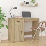 vidaXL Birou, stejar sonoma, 100x49x75 cm, lemn prelucrat (816787)