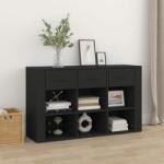 vidaXL Servantă, negru, 100x30x59, 5 cm, lemn compozit (821005) Comoda