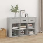 vidaXL Servantă, gri beton, 100x30x59, 5 cm, lemn compozit (821008) Comoda