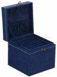Springos Cutie pentru bijuterii, catifea, albastru, 12x12x12 cm, Springos (HA1089) - mercaton