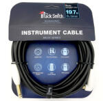 BlackSmith Mute Series egyenes-pipa jack, 6m-es kábel - BS-MSIC-STA6