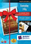 Avery Fotópapír AVERY E2497-10 Economy 240g fényes A/4 inkjet nyomtatóhoz 10 ív/doboz (E2497-10) - irodaszer