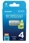 Panasonic Mikro akkumulátor NiMH (4db) 1.2V 800mAh nikkel-fém-hidrid HR03 Micro(AAA/R03) eneloop Panasonic - BK-4MCDE/4BE (BK-4MCDE/4BE)