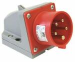 PCE Ipari dugvilla 3P+N+E falonkívüli 32A 400V(50+60Hz) piros műanyag ferde csavaros PCE - 525-6 (525-6)
