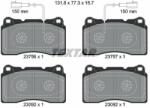 TEXTAR set placute frana, frana disc TEXTAR 2375601 (2375601)