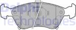 DELPHI set placute frana, frana disc DELPHI LP1231 (LP1231)