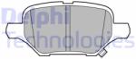 DELPHI set placute frana, frana disc DELPHI LP3611 - automobilus