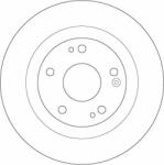 TRW Disc frana TRW DF6705 (DF6705) - automobilus