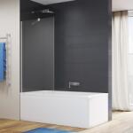 RONAL Paravan pentru cada de baie, dintr-o bucata, Sanswiss Easy STR4P6B STR4P6B0805007 (STR4P6B0805007)
