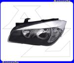 BMW X1 E84 2012.07-2015.10 Fényszóró bal "2014.04. -től" (H7/H15) fekete házas, nappali fénnyel, motorral TYC 20-17892-05-2